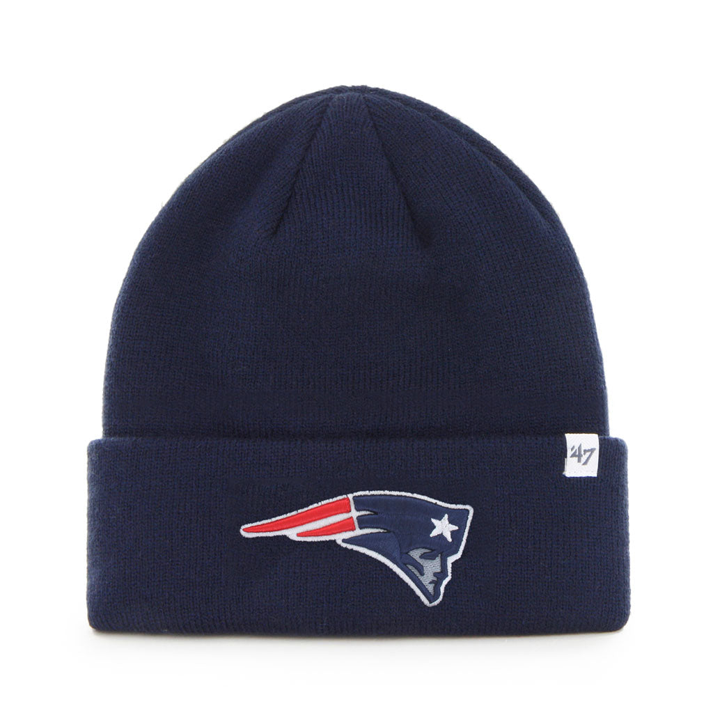 New England Patriots Nfl Raised Cuff Knit Hat - 47 Brand Canada