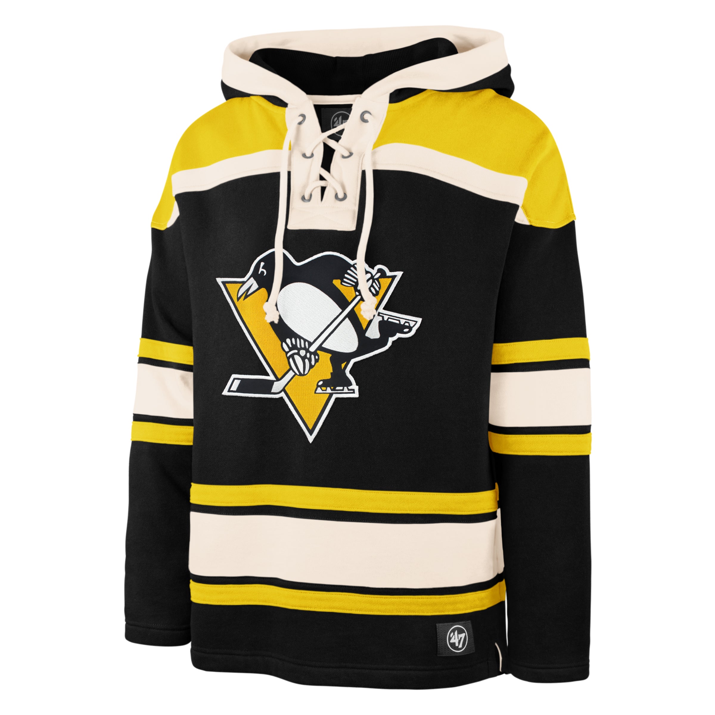 Pittsburgh Penguins '47 Fleece Lacer Hoodie