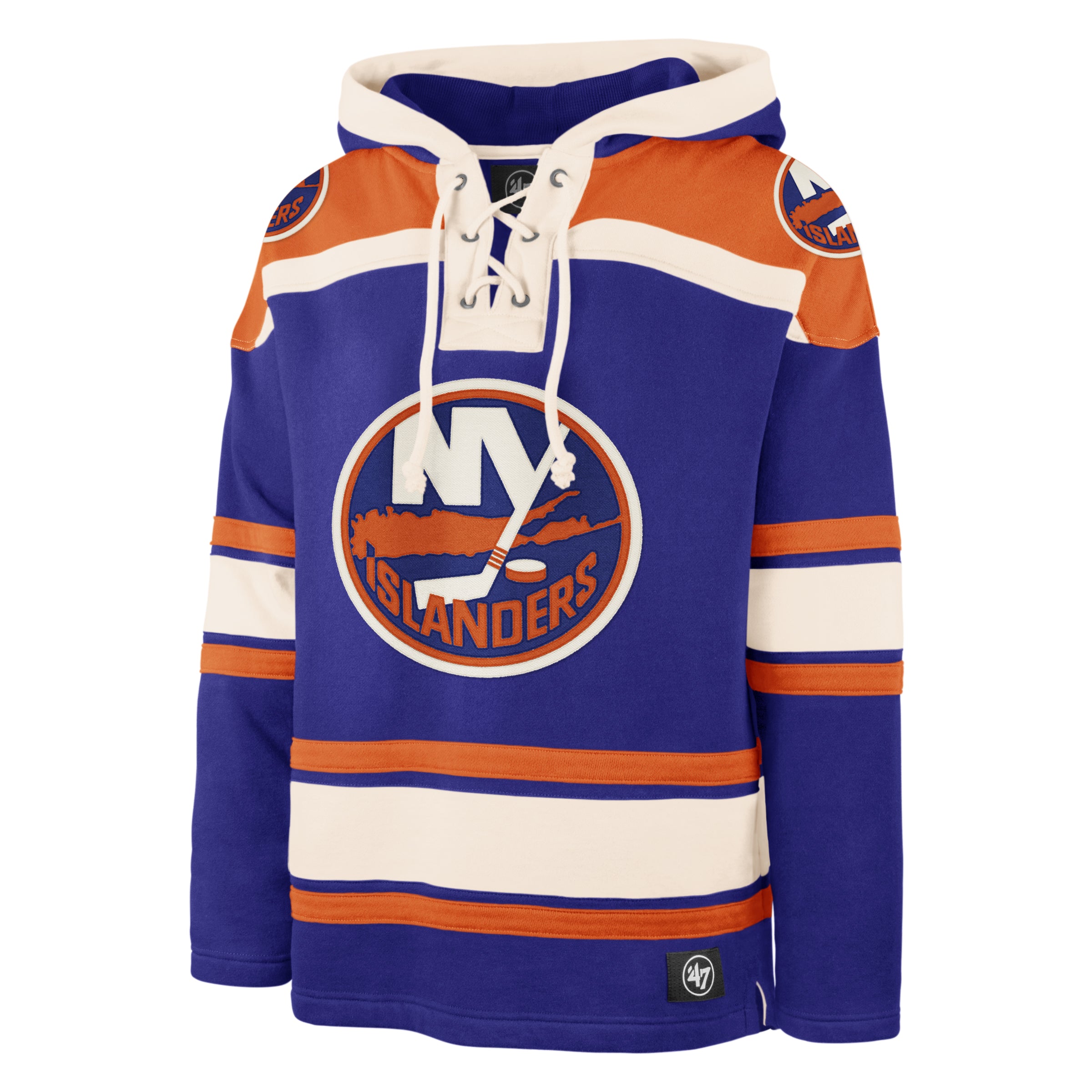 New York Islanders '47 Fleece Lacer Hoodie